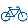 Ansicht Symbol Fahrrad