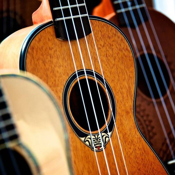 Drei Ukulelen