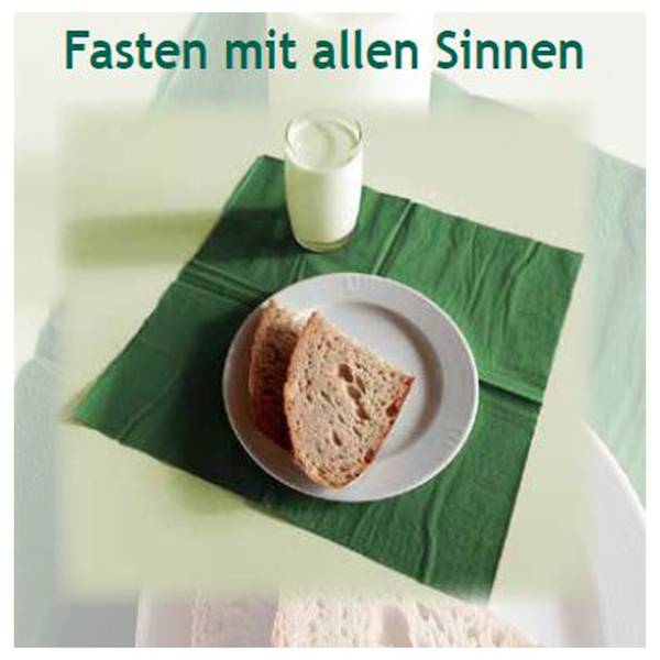 Quelle: Erzbischöfliches Seelsorgeamt Freiburg - Bildungshäuser und Familienferienstätten Ansicht von Brot und Milch zum Fastenkurs im Haus Maria Lindenberg